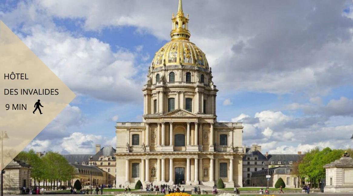 Appartement De Standing 5 - Tour Eiffel/Invalides ปารีส ภายนอก รูปภาพ