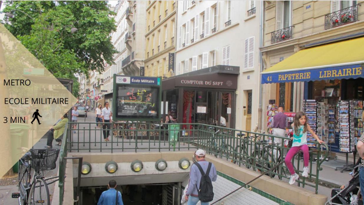 Appartement De Standing 5 - Tour Eiffel/Invalides ปารีส ภายนอก รูปภาพ